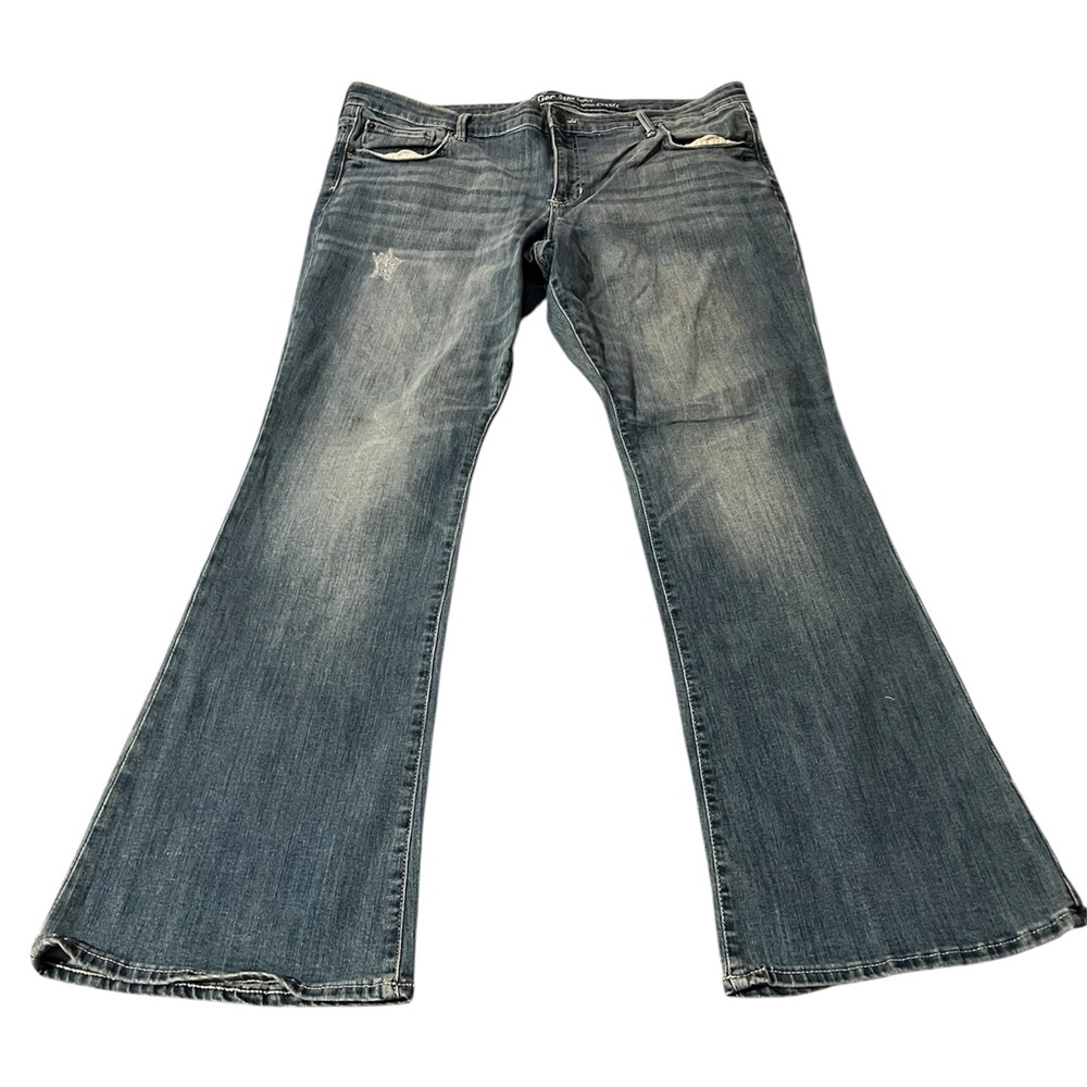 GAP Blue Flare Wide Leg Jeans